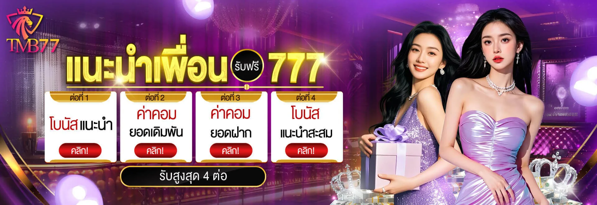 กิจกรรมชวนเพื่อน TMB77